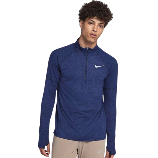 Nike Element Long Sleeve Running 1/4 Zip Navy by Nike in Uncategorized. Available at KershKicks for £49.00. A must-have for fans of Nike looking to elevate their style with this Activewear.