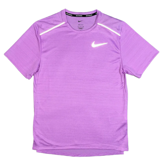 Nike Miler T-Shirt 1.0 'Rush Fuchsia by Nike in T-Shirts. Available at KershKicks for £36.00. A must-have for fans of Nike looking to elevate their style with this Activewear.