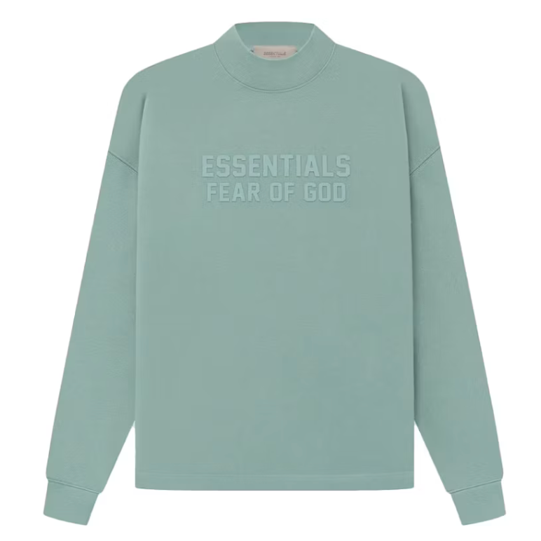 Fear of God Essentials Relaxed Crewneck Sycamore by Fear Of God in Clothing. Available at KershKicks for £85.00. A must-have for fans of Fear Of God looking to elevate their style with this Crewneck.