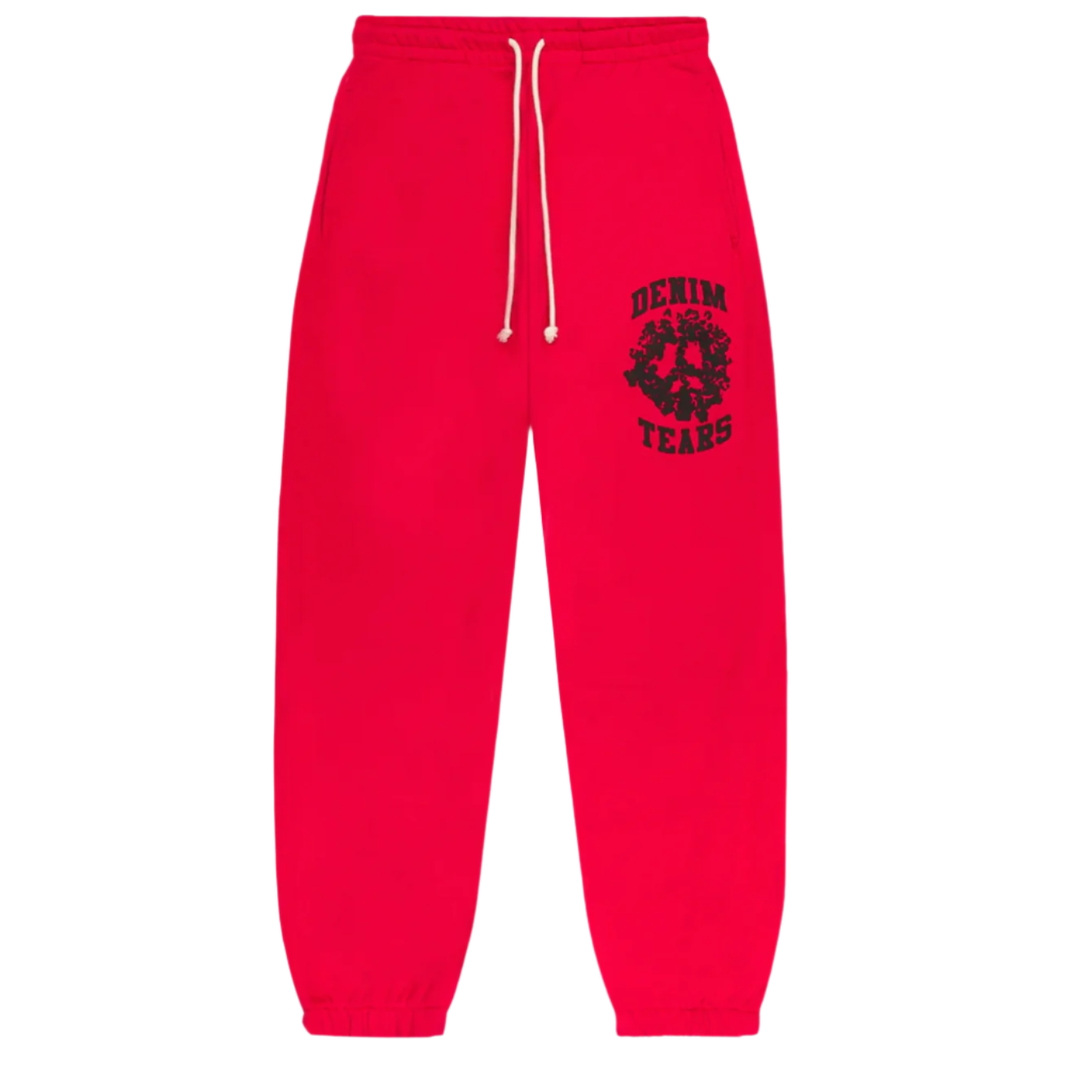 Denim Tears University Sweatpants Red by Denim Tears in . Available at KershKicks for £175.00. A must-have for fans of Denim Tears looking to elevate their style with this Sweatpants.