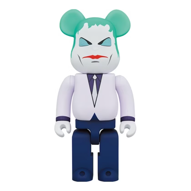 Bearbrick x DC The Joker (The Dark Knight Returns Ver.) 400% by Bearbrick in . Available at KershKicks for £110.00. A must-have for fans of Bearbrick looking to elevate their style with this Accessories.