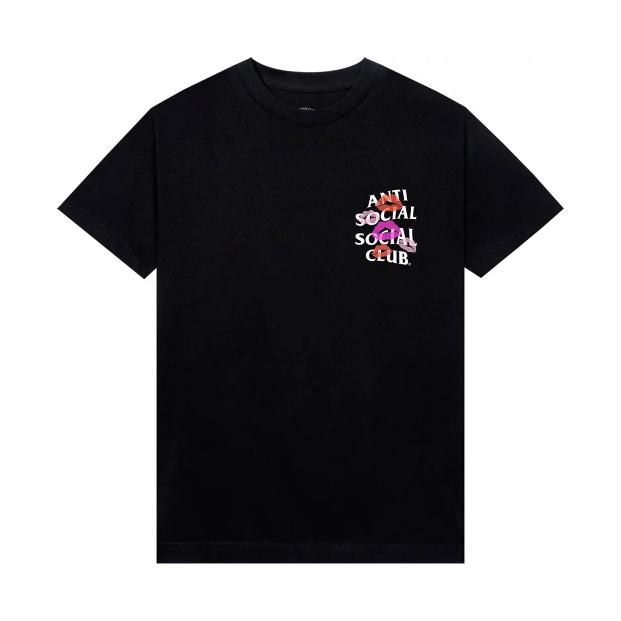 Anti Social Social Club Your Kiss Tee Black by Anti Social Social Club in . Available at KershKicks for £75.00. A must-have for fans of Anti Social Social Club looking to elevate their style with this T-Shirt.