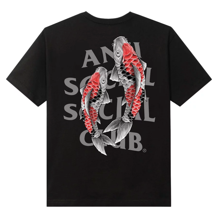 Anti Social Social Club Koi Garden Tee (3M Reflective) Black by Anti Social Social Club in . Available at KershKicks for £75.00. A must-have for fans of Anti Social Social Club looking to elevate their style with this T-Shirt.