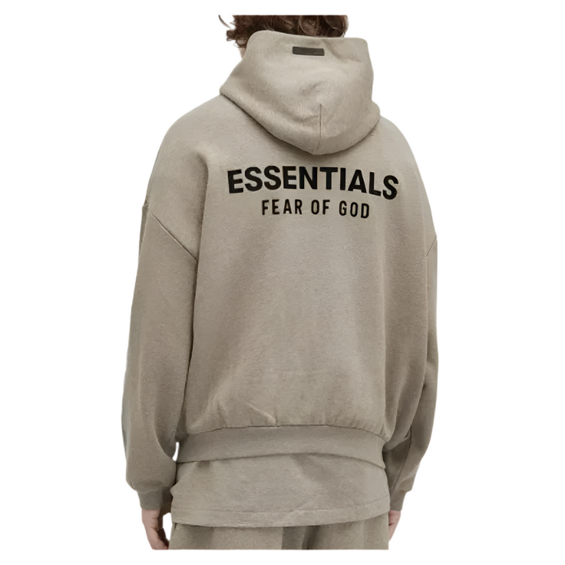 Fear of God Essentials Fleece Hoodie (FW24) Heather Gray | Fear Of God ...
