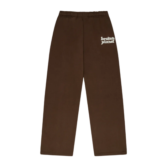 Broken Planet Straight Leg Sweatpants Mocha Brown