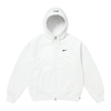 Supreme Nike Zip Up Hooded Sweatshirt White