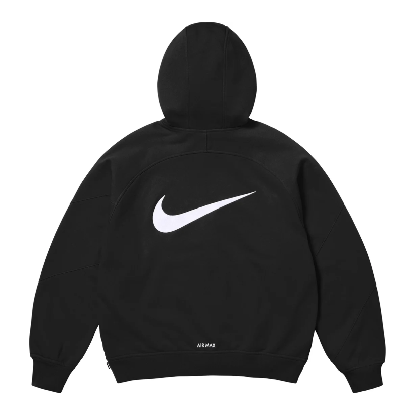 Supreme Nike Zip Up Hooded Sweatshirt Black | Supreme | KershKicks Supreme Nike Zip Up Hooded Sweatshirt Black | Supreme | KershKicks