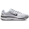 Nike P-6000 White Metallic Silver Black