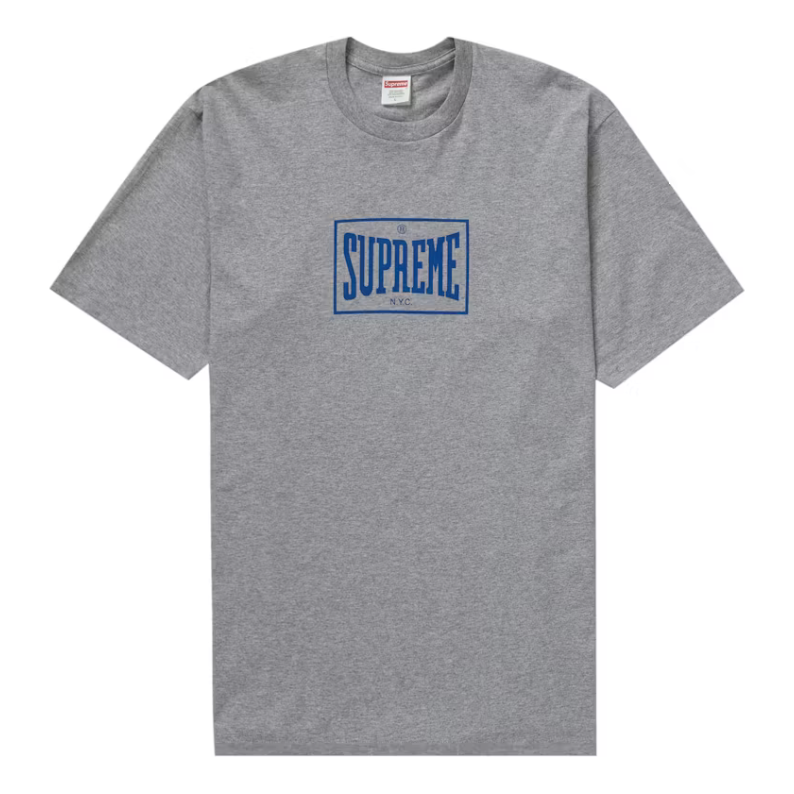 Supreme Warm Up Tee Heather Grey