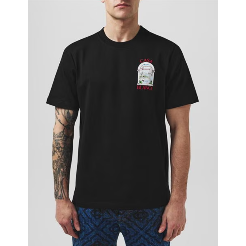 Casablanca Le Passage T-Shirt Black