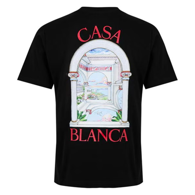 Casablanca Le Passage T-Shirt Black