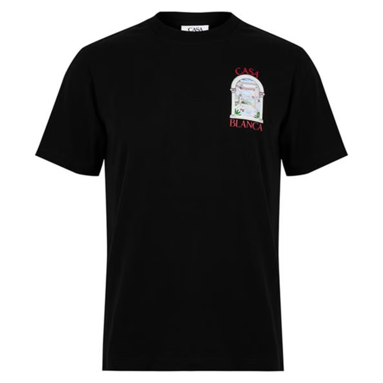 Casablanca Le Passage T-Shirt Black