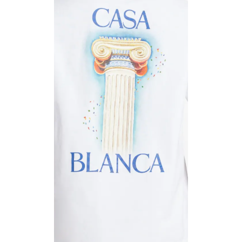 Casablanca La Colomne T-Shirt White