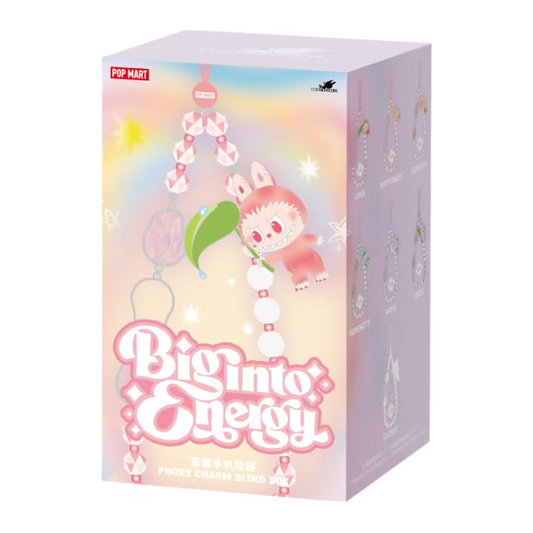 Pop Mart Labubu The Monsters Big into Energy Series Phone Charm Single Blind Box