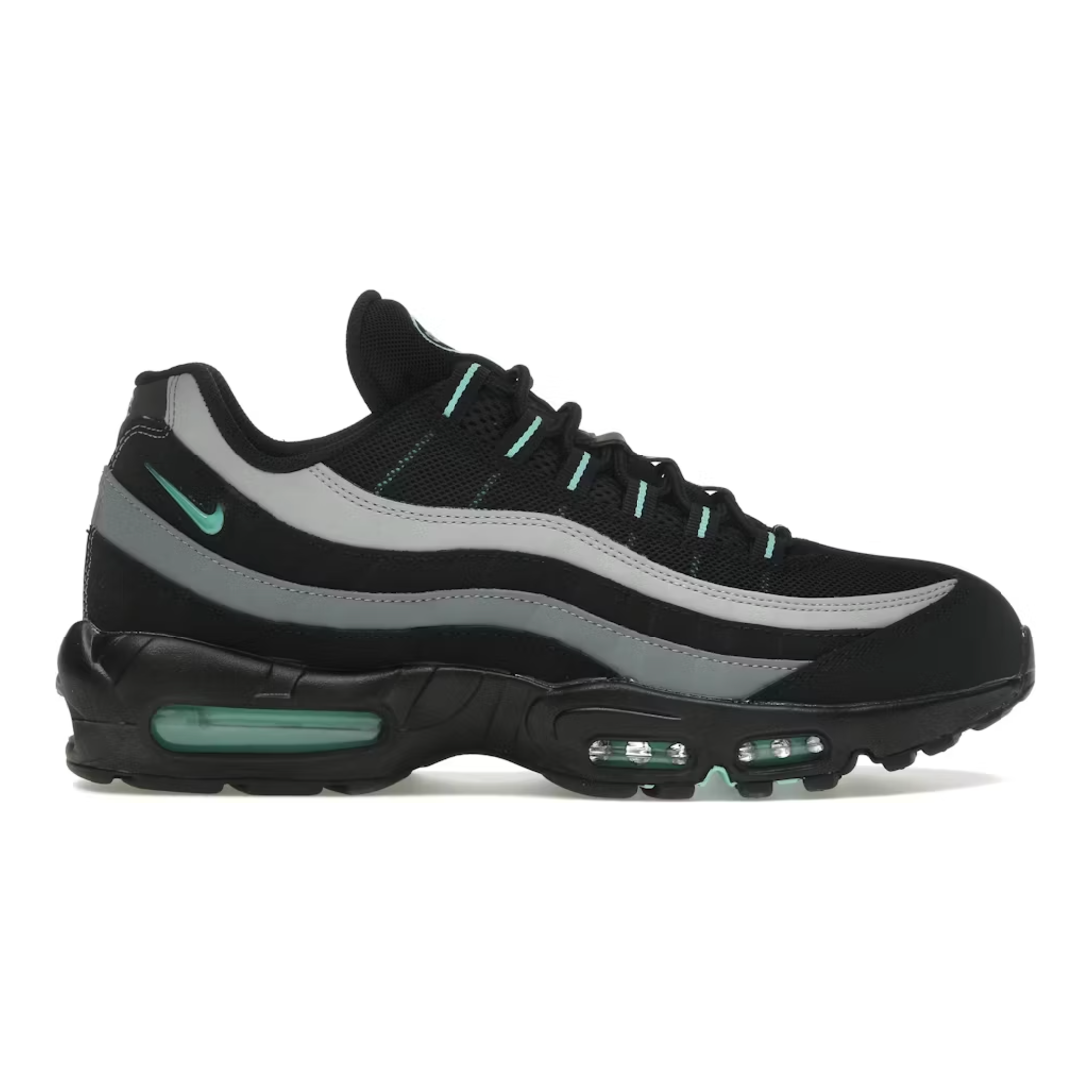 Nike Air Max 95 Black Aurora Green | Nike | KershKicks