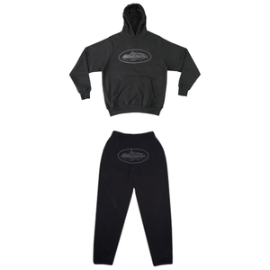 Corteiz Alcatraz Full Tracksuit Triple Black | Corteiz | KershKicks