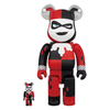 Bearbrick HARLEY QUINN (BATMAN The Animated Series Ver.) 100% & 400% Set