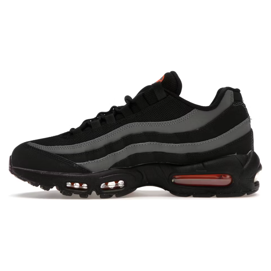Nike Air Max 95 Black Grey Safety Orange