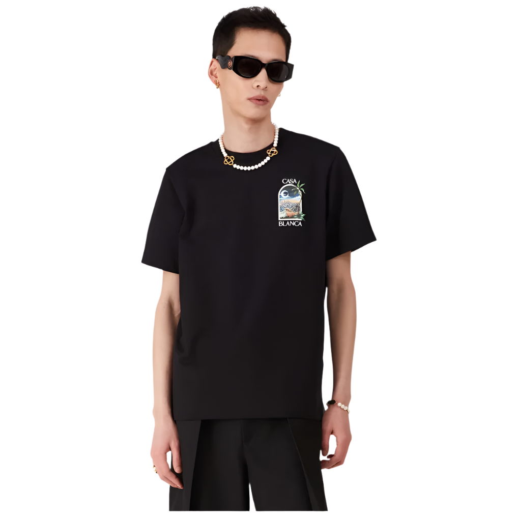 Casablanca LA Night T-Shirt Black