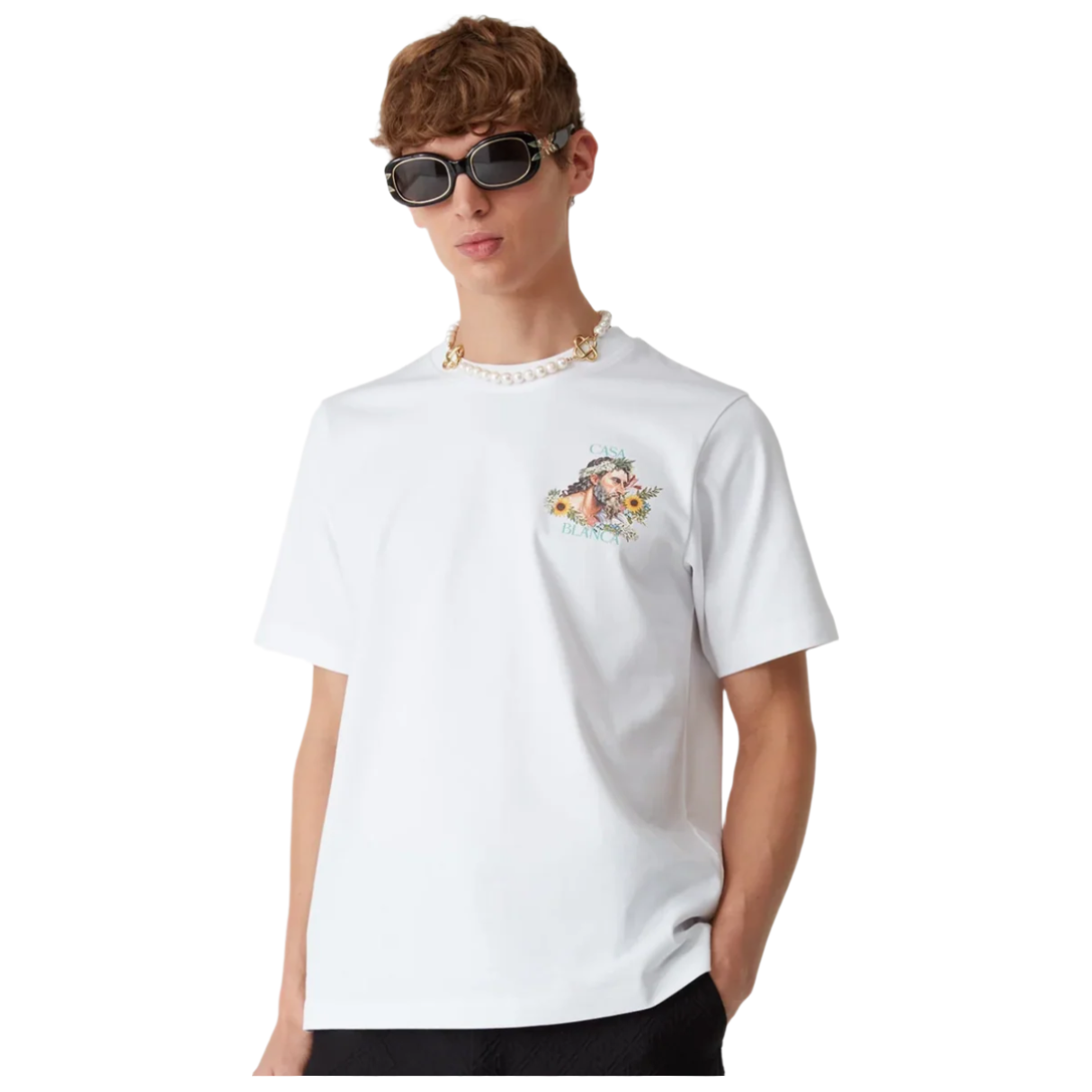 Casablanca Celebration Du Sport T-Shirt White