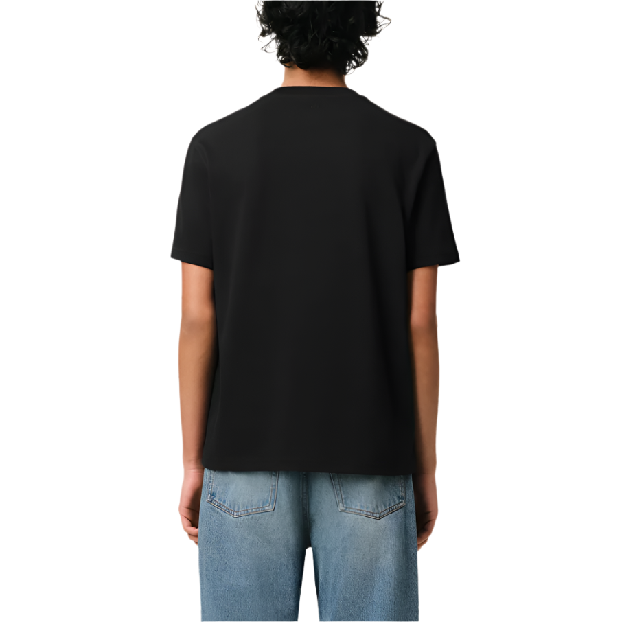 Ami Paris Ami de Coeur Organic Cotton T-Shirt Black