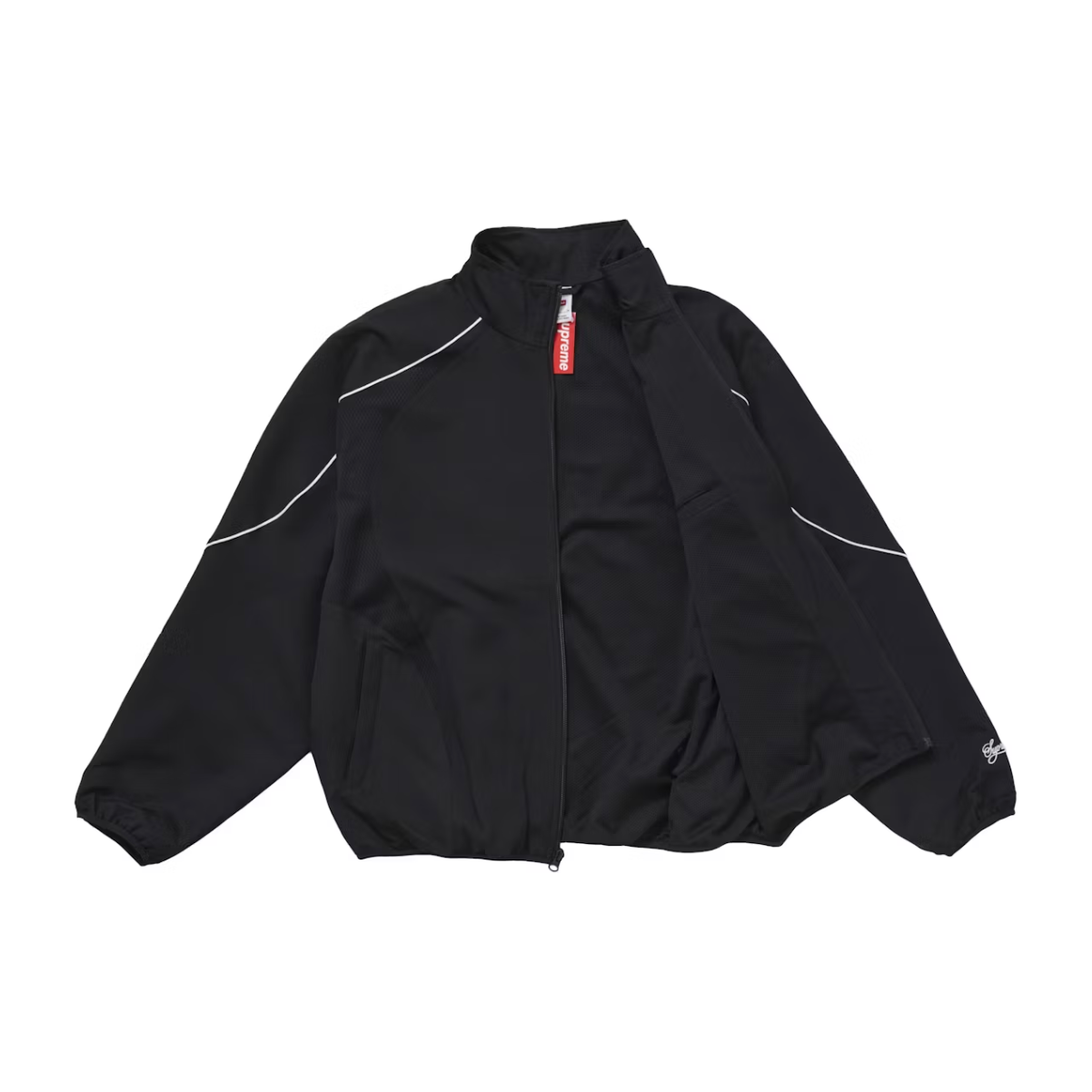 ジャケット・アウター Supreme NIKE Track Jacket BLACK Supreme Nike Track Jacket Black | Supreme | KershKicks