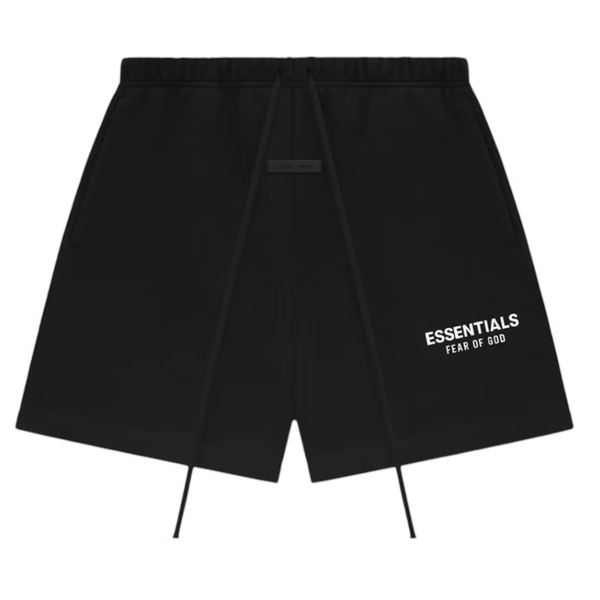 Fear of God Essentials Classic Sweatshort Jet Black | Fear Of God