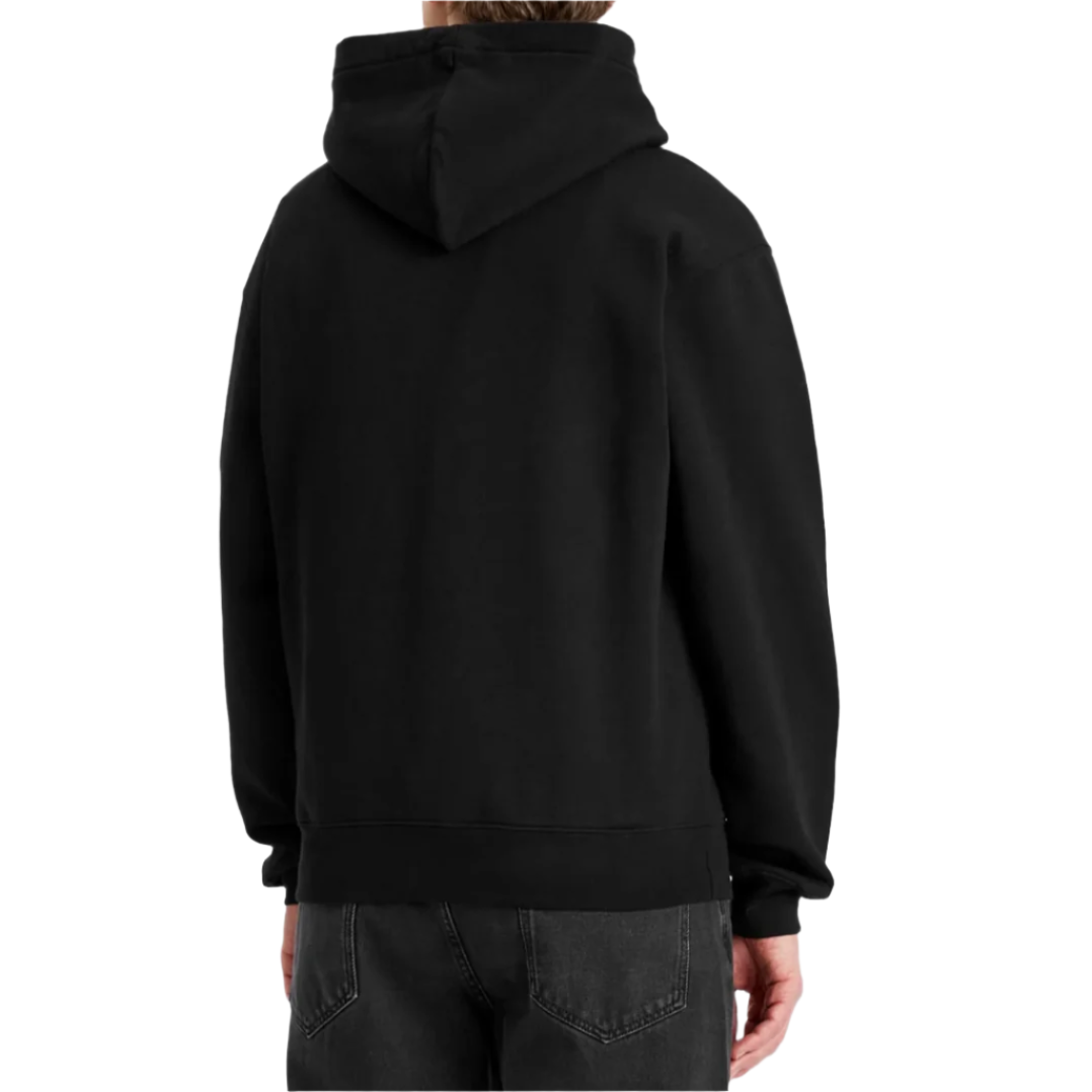 Jacquemus Gros Grain Logo Hoodie Black
