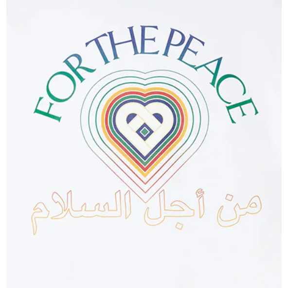 Casablanca For The Peace T-Shirt White