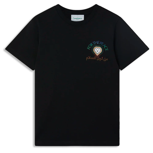 Casablanca For The Peace T-Shirt Black