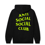 Anti Social Social Club Mind Games Hoodie WWE  Black