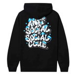 Anti Social Social Club Powder Hoodie Black