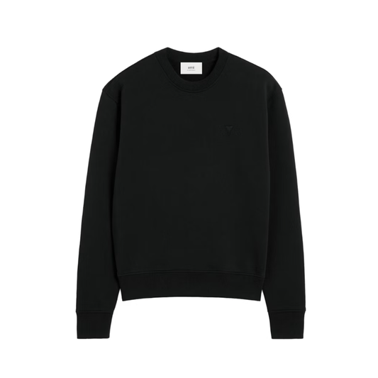 AMI Paris Ami de Coeur Crewneck Sweatshirt Black/Black