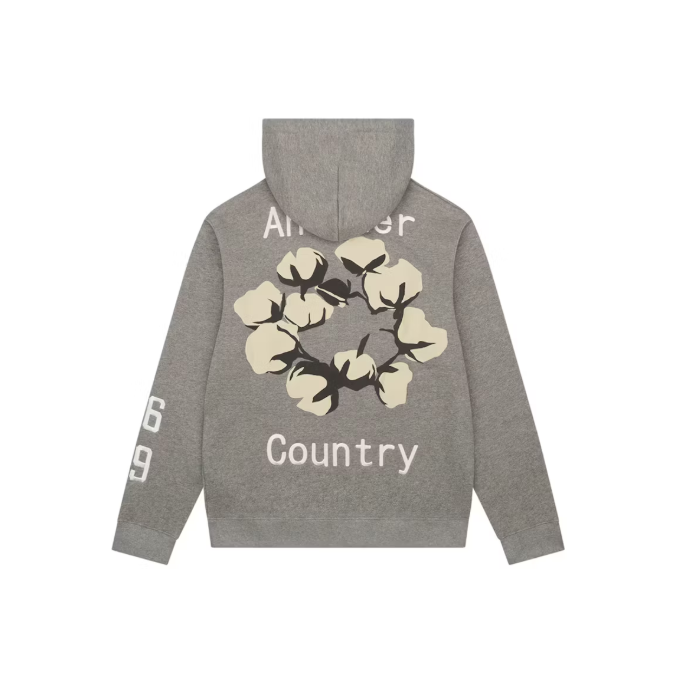 Denim Tears x CPFM Cactus Smiley Hoodie  Grey