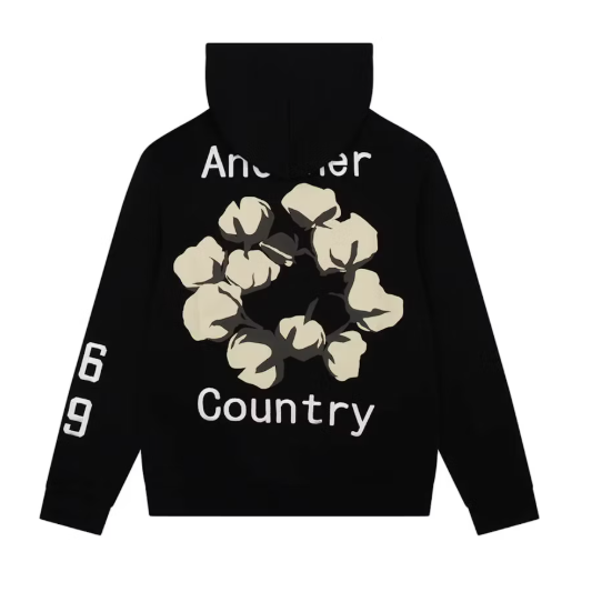 Denim Tears x CPFM Cactus Smiley Hoodie Black