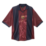 Travis Scott x Nike x FC Barcelona Retro 2000/01 Home Skeleton Jersey