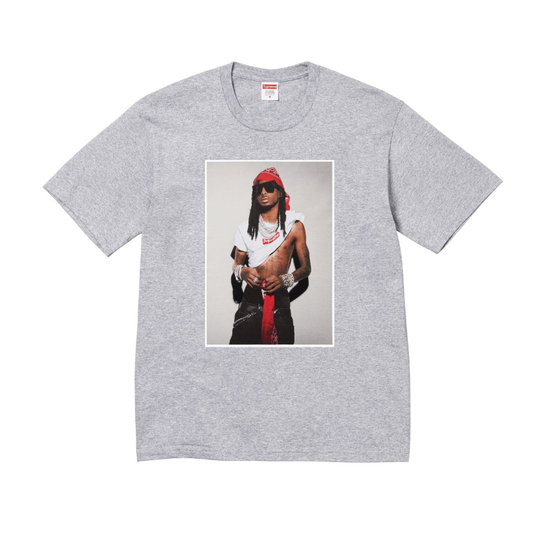 Supreme Playboi Carti Tee Heather Grey