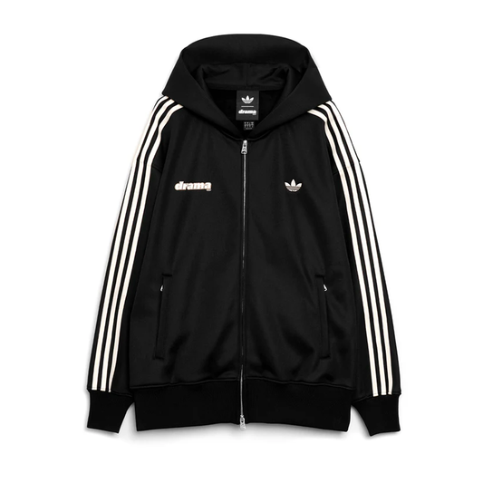 Drama x Adidas Zip Up Hood Black