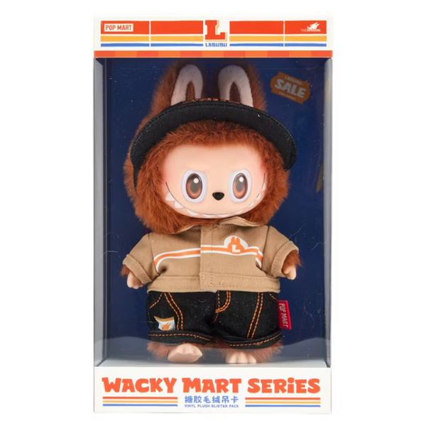 Pop Mart Labubu The Monsters Wacky Mart Series Vinyl Plush Hanging