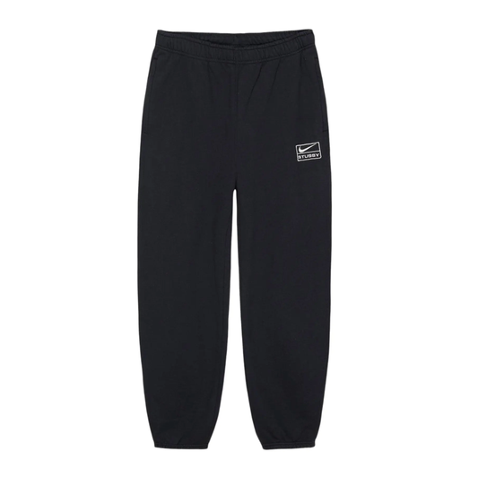 Stussy x Nike Stone Washed Fleece Pant (FW25) Black