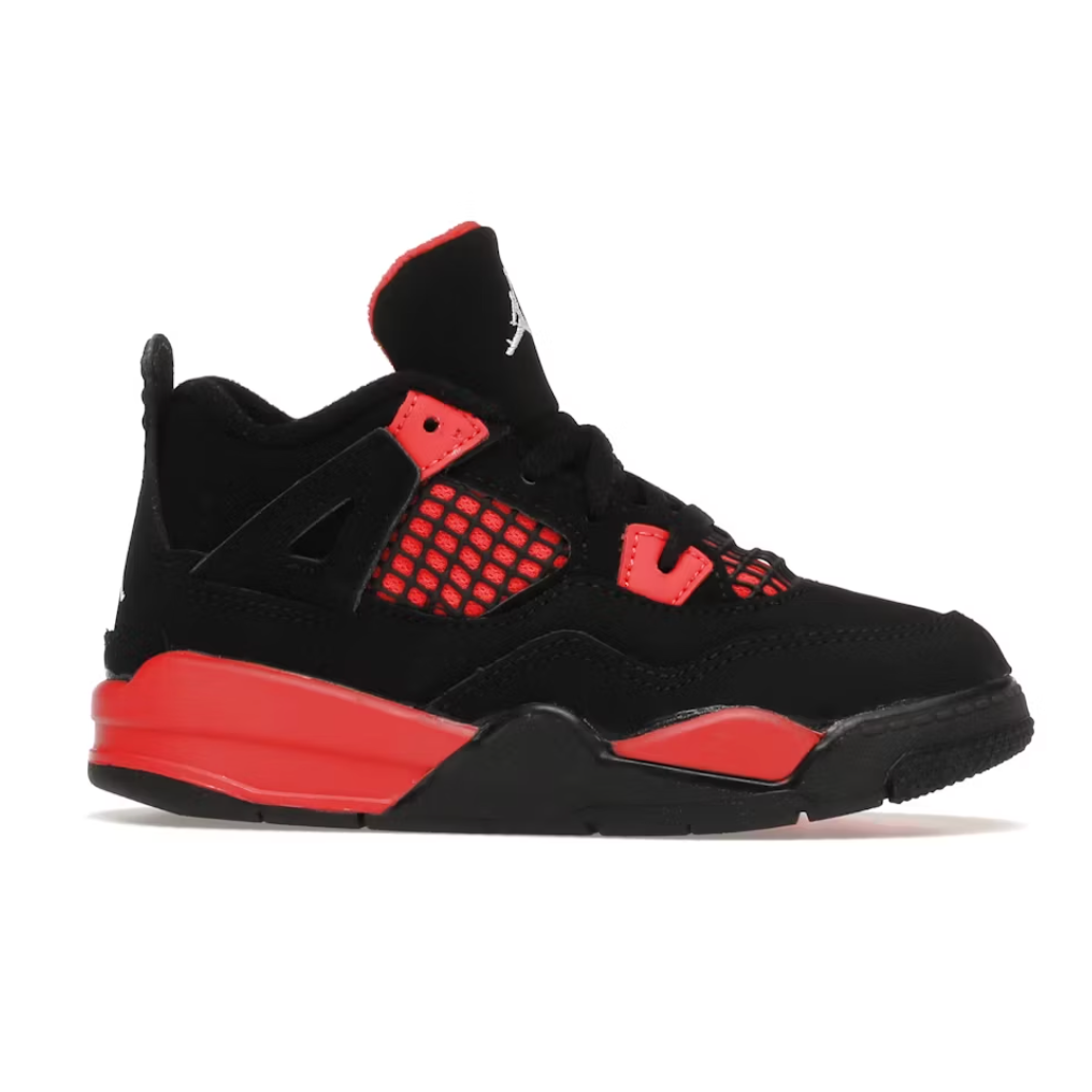Jordan 4 Retro Red Thunder (TD) | Jordan's | KershKicks