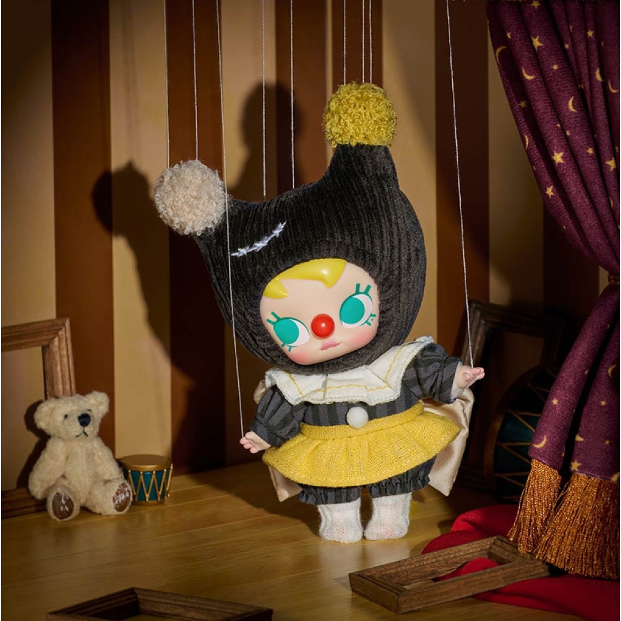 Pop Mart WHY SO SERIOUS Series Vinyl Plush Pendant Single Blind Box