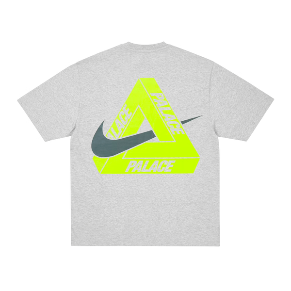 Palace x Nike Tri Swoosh T-Shirt Grey Marl | Palace | KershKicks