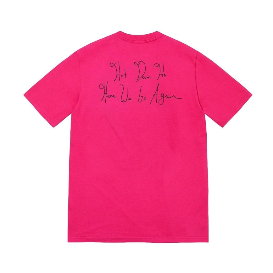 Supreme Lil Kim Tee Pink