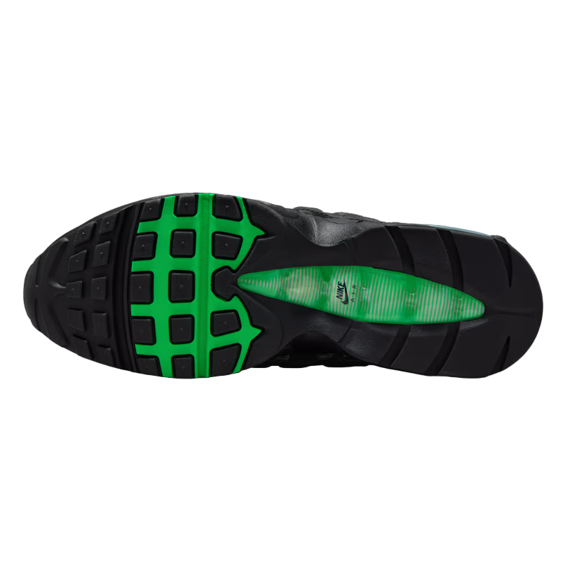 Nike Air Max 95 OG Big Bubble Black Green Shock