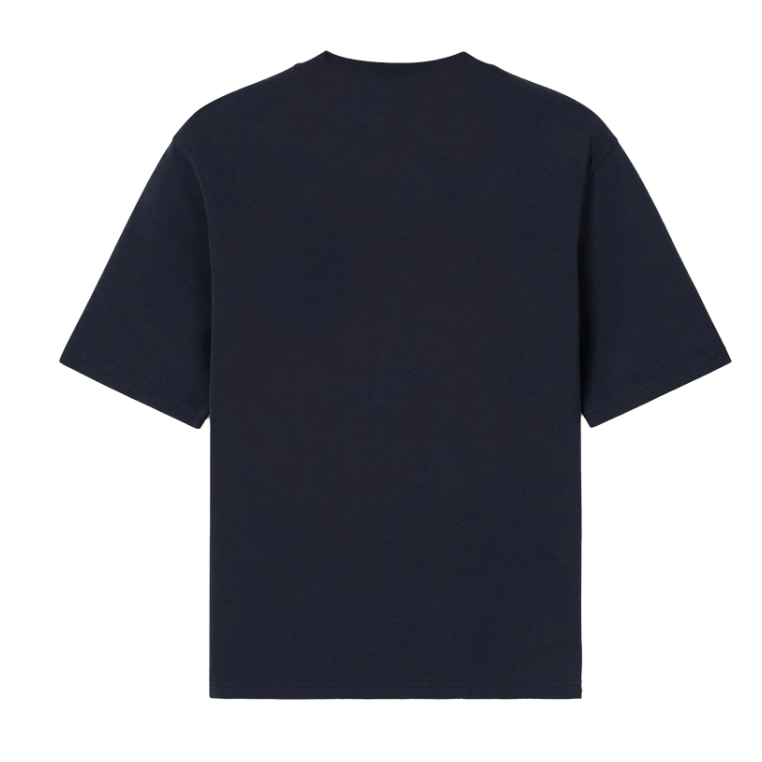 AMI Paris Ami de Coeur Patch T-Shirt Navy Blue | Ami Paris