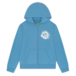 Denim Tears Denim University Zip Hoodie Light Blue