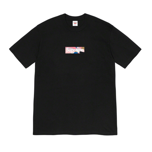 Supreme Emilio Pucci Box Logo Tee Black/Dusty Pink