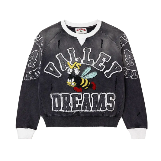 Vale Forever Insignia Crewneck Black