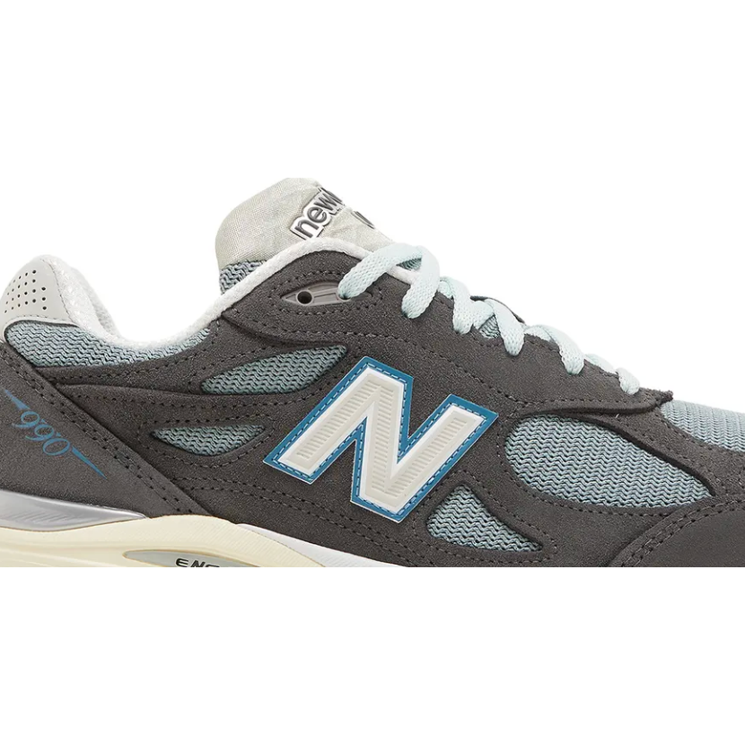 New Balance 990v3 MiUSA Kith Steel Blue